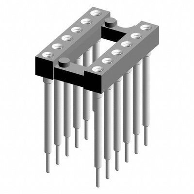 116-83-312-41-001101 by Preci-Dip - CONNECTOR IC DIP SOCKET 12POS GOLD
