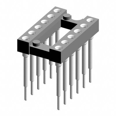 116-83-312-41-002101 by Preci-Dip - CONNECTOR IC DIP SOCKET 12POS GOLD