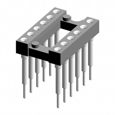 116-83-312-41-007101 by Preci-Dip - CONNECTOR IC DIP SOCKET 12POS GOLD