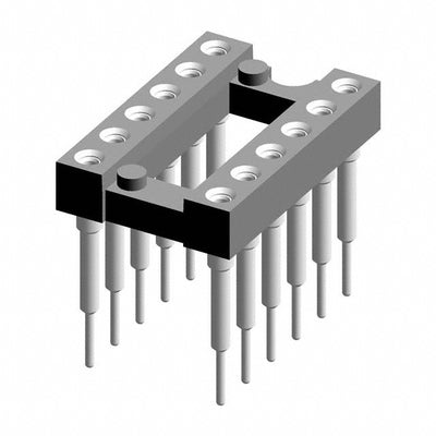 116-83-312-41-012101 by Preci-Dip - CONNECTOR IC DIP SOCKET 12POS GOLD