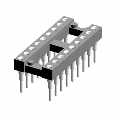 116-83-318-41-006101 by Preci-Dip - CONNECTOR IC DIP SOCKET 18POS GOLD