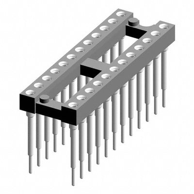 116-83-324-41-002101 by Preci-Dip - CONNECTOR IC DIP SOCKET 24POS GOLD
