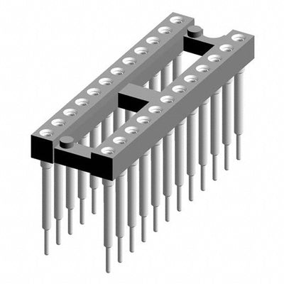 116-83-324-41-008101 by Preci-Dip - CONNECTOR IC DIP SOCKET 24POS GOLD