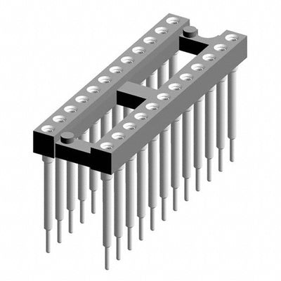116-83-324-41-009101 by Preci-Dip - CONNECTOR IC DIP SOCKET 24POS GOLD