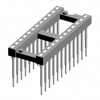 116-83-424-41-002101 by Preci-Dip - CONNECTOR IC DIP SOCKET 24POS GOLD