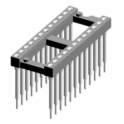 116-83-424-41-009101 by Preci-Dip - CONNECTOR IC DIP SOCKET 24POS GOLD