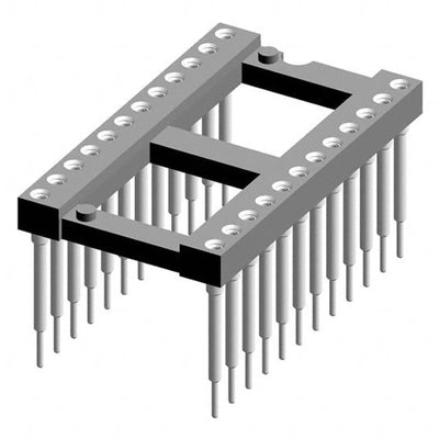 116-83-624-41-008101 by Preci-Dip - CONNECTOR IC DIP SOCKET 24POS GOLD