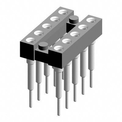 116-87-210-41-012101 by Preci-Dip - CONNECTOR IC DIP SOCKET 10POS GOLD