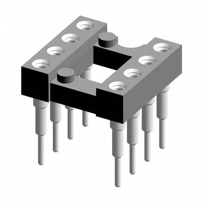 116-87-308-41-018101 by Preci-Dip - CONNECTOR IC DIP SOCKET 8POS GOLD