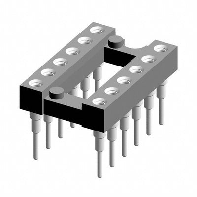 116-87-312-41-006101 by Preci-Dip - CONNECTOR IC DIP SOCKET 12POS GOLD