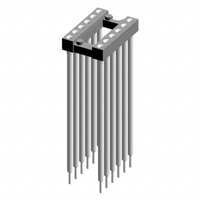 116-87-312-41-013101 by Preci-Dip - CONNECTOR IC DIP SOCKET 12POS GOLD