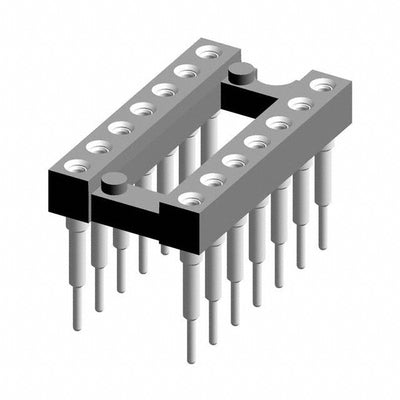 116-87-314-41-003101 by Preci-Dip - CONNECTOR IC DIP SOCKET 14POS GOLD