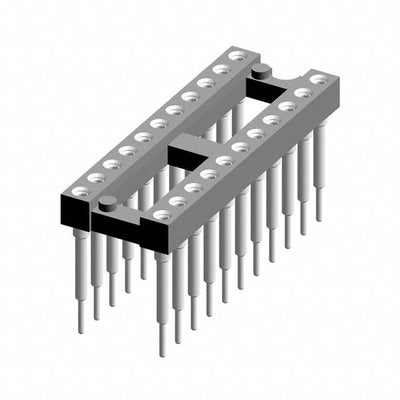 116-87-322-41-007101 by Preci-Dip - CONNECTOR IC DIP SOCKET 22POS GOLD
