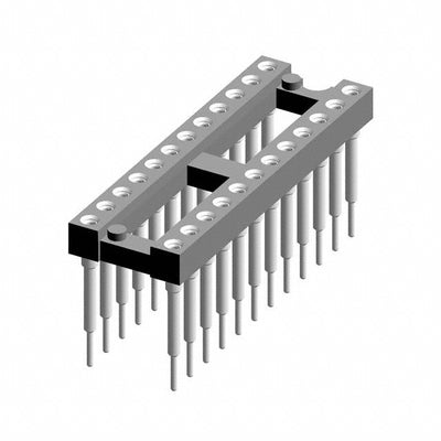 116-87-324-41-007101 by Preci-Dip - CONNECTOR IC DIP SOCKET 24POS GOLD
