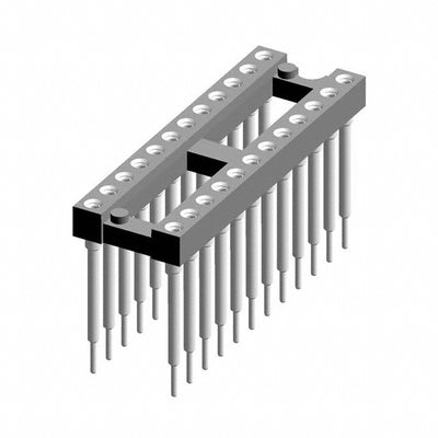 116-87-324-41-009101 by Preci-Dip - CONNECTOR IC DIP SOCKET 24POS GOLD