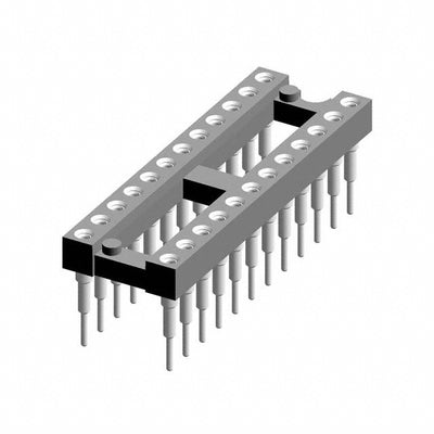 116-87-324-41-018101 by Preci-Dip - CONNECTOR IC DIP SOCKET 24POS GOLD