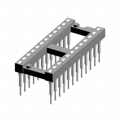 116-87-424-41-003101 by Preci-Dip - CONNECTOR IC DIP SOCKET 24POS GOLD