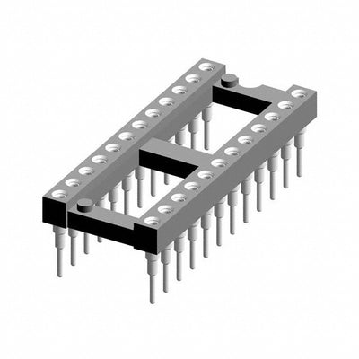 116-87-424-41-006101 by Preci-Dip - CONNECTOR IC DIP SOCKET 24POS GOLD