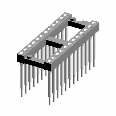 116-87-424-41-009101 by Preci-Dip - CONNECTOR IC DIP SOCKET 24POS GOLD
