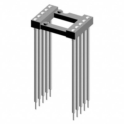 116-87-610-41-013101 by Preci-Dip - CONNECTOR IC DIP SOCKET 10POS GOLD