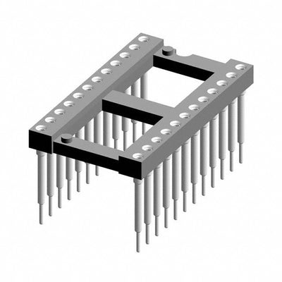 116-87-624-41-008101 by Preci-Dip - CONNECTOR IC DIP SOCKET 24POS GOLD