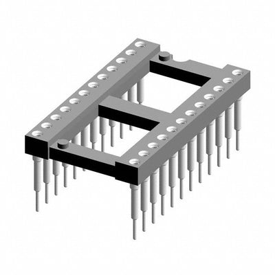 116-87-624-41-012101 by Preci-Dip - CONNECTOR IC DIP SOCKET 24POS GOLD