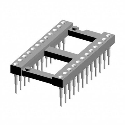 116-87-624-41-018101 by Preci-Dip - CONNECTOR IC DIP SOCKET 24POS GOLD