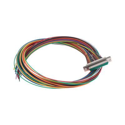 M83513/03-F03N by Cinch Connectivity Solutions - 37 POS PLUG 18"" COLR PTFE NI PLT