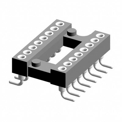 117-87-316-41-105101 by Preci-Dip - CONNECTOR IC DIP SOCKET 16POS GOLD