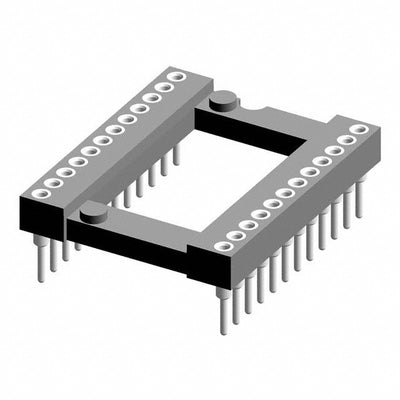 117-87-624-41-005101 by Preci-Dip - CONNECTOR IC DIP SOCKET 24POS GOLD