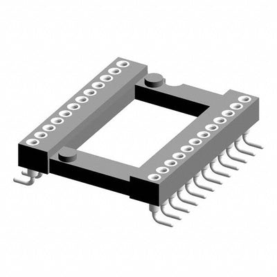 117-87-624-41-105101 by Preci-Dip - CONNECTOR IC DIP SOCKET 24POS GOLD