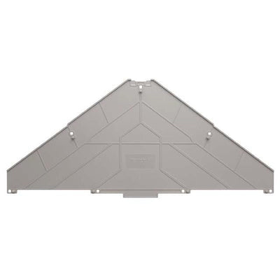 1173630000 by Weidmuller - CONNECTOR TERM BLK PARTITION RAIL GRY