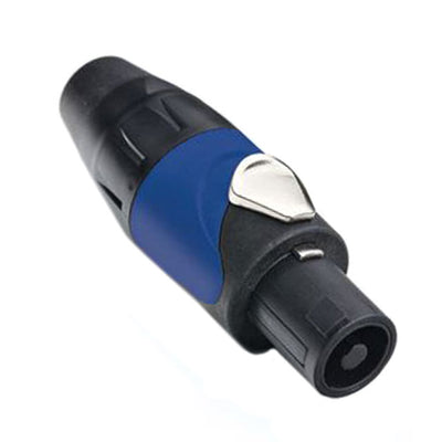 SP-4-F by Amphenol Audio - CONNECTOR CIRC PLUG 4POS SILVER SCREW
