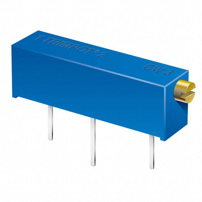 3005P-1-202 by Bourns Inc. - TRIMMER 2K OHM 1W PC PIN SIDE