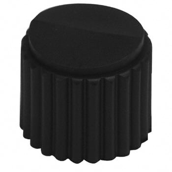 11K5014-KCNB by Grayhill Inc. - KNOB PLASTIC 1/4"" DIA BLACK