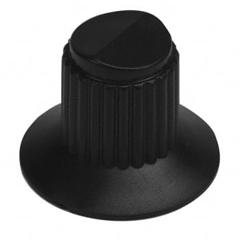11K5015-JMNB by Grayhill Inc. - KNOB PLASTIC 1/8"" DIA BLACK