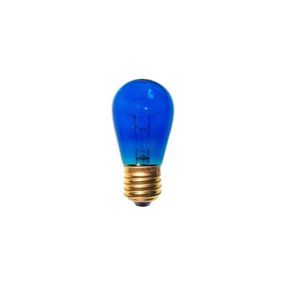 11S14B/120V by CEC Industries - S14 120V 11W E26 Base Blue