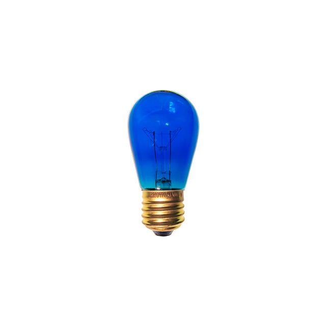 11S14B/120V by CEC Industries - S14 120V 11W E26 Base Blue