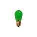11S14G/120V by CEC Industries - S14 120V 11W E26 Base Green