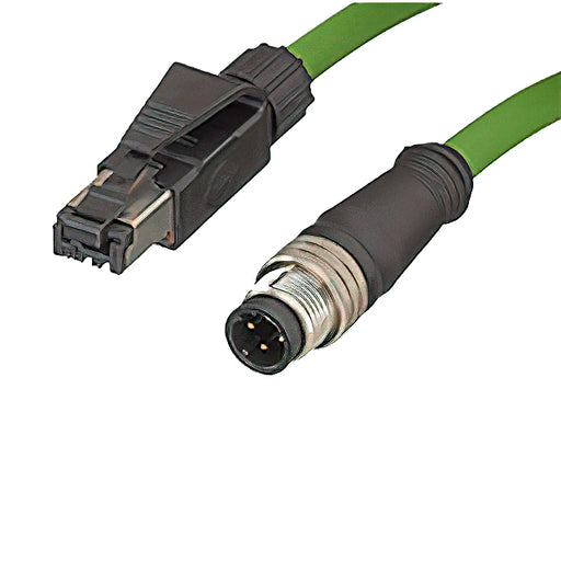 1201080285 by Molex - M12-4P(D)-MM-ST/RJ45-M-6M-PUR