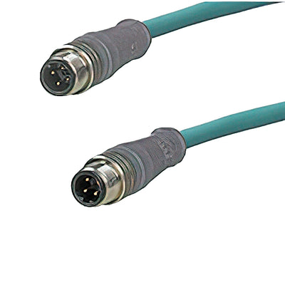 1201088089 by Molex - MIC 4P M/ME D-CODED 10M SHLD TPE