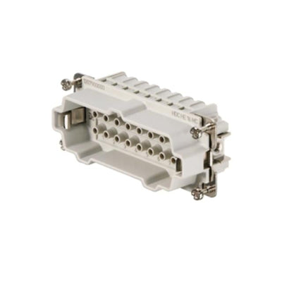 1207900000 by Weidmuller - INSERT MALE 16POS+1GND CRIMP