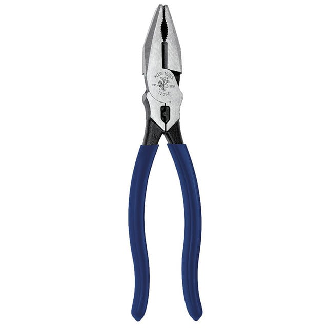 12098 by Klein Tools, Inc. - PLIERS COMBO FLAT NOSE 8.63