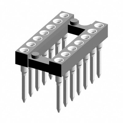 121-83-314-41-001101 by Preci-Dip - CONNECTOR IC DIP SOCKET 14POS GOLD