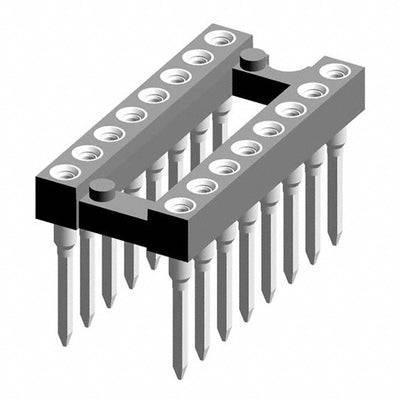121-83-316-41-001101 by Preci-Dip - CONNECTOR IC DIP SOCKET 16POS GOLD