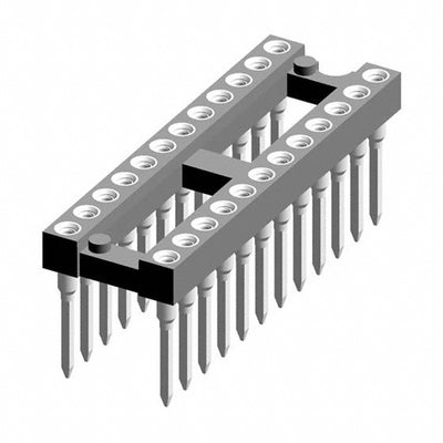 121-83-324-41-001101 by Preci-Dip - CONNECTOR IC DIP SOCKET 24POS GOLD