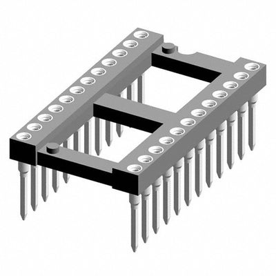 121-83-624-41-001101 by Preci-Dip - CONNECTOR IC DIP SOCKET 24POS GOLD