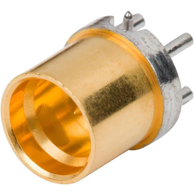1211-40080 by Amphenol SV Microwave - SMP MALE PCB THRU-HOLE CONNECTOR