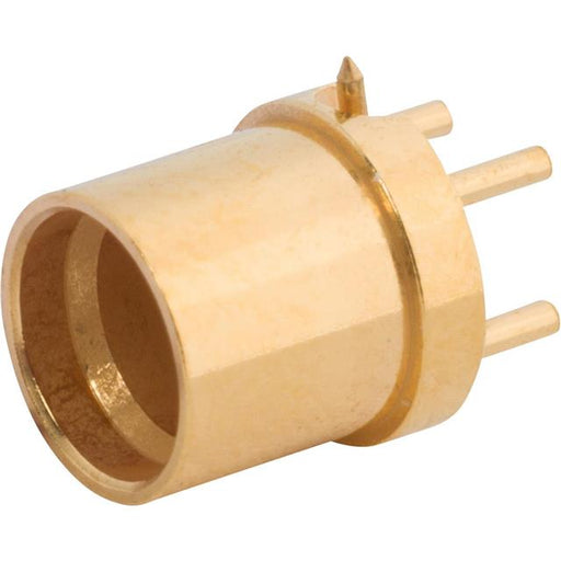 1211-40110 by Amphenol SV Microwave - SMP MALE PCB THRU-HOLE CONNECTOR