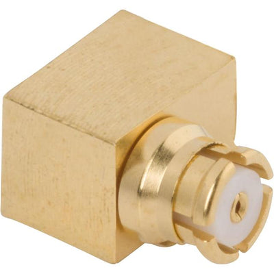1214-4001 by Amphenol SV Microwave - CONNECTOR SMP JACK R/A 50OHM SMD